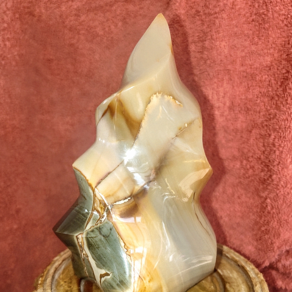 Elegant Abstract Stone Sculpture